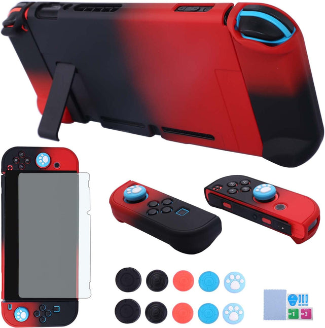 Redpepper Nintendo Switch Cover Viola Dockable con Pellicola