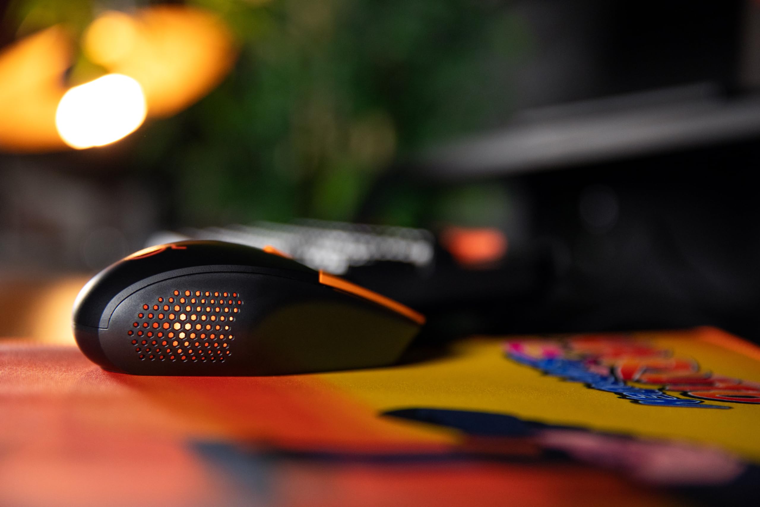 Konix Naruto Mouse Gaming Cavo LED 3600 DPI Nero