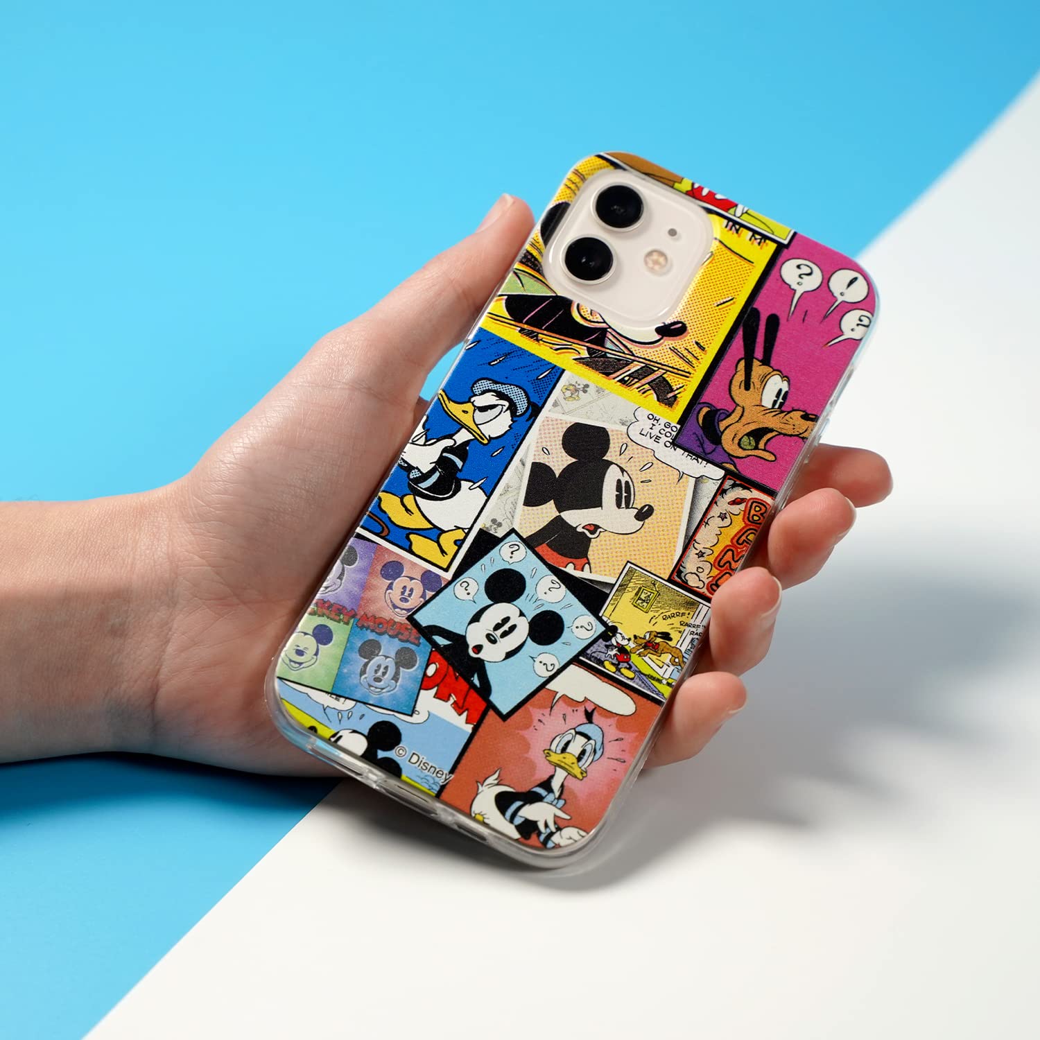 La Casa de las Carcasas Licenze Ufficiali Moto G73 5G custodia Mickey Comic
