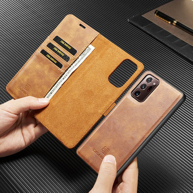 Redpepper Galaxy S22 Ultra cover pelle portafoglio nera