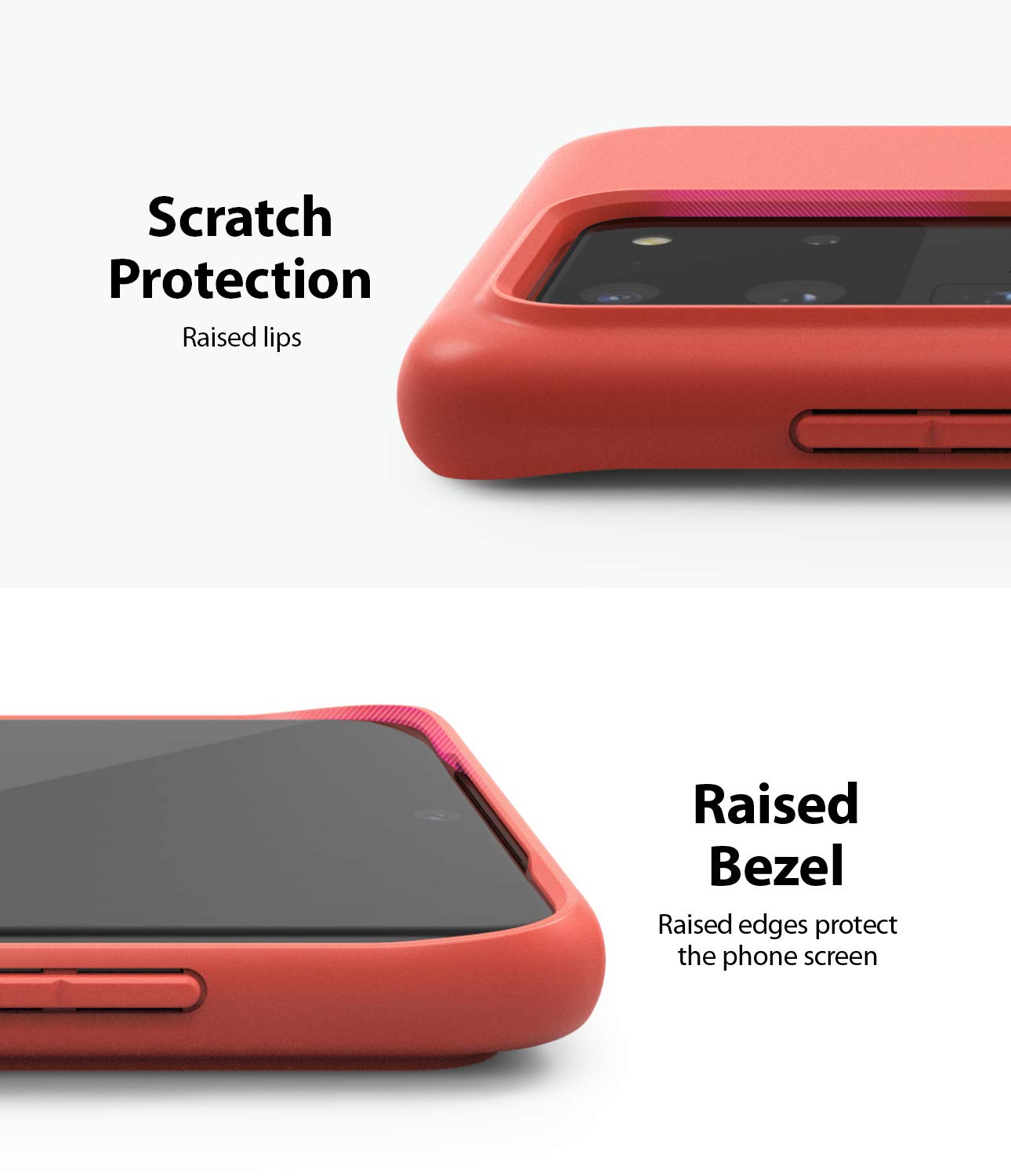 Ringke Air S Galaxy S20 Ultra custodia sottile corallo Coral