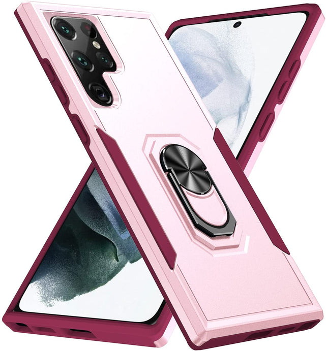 Redpepper Galaxy Cases S22 Ultra Custodia magnetica con anello stand