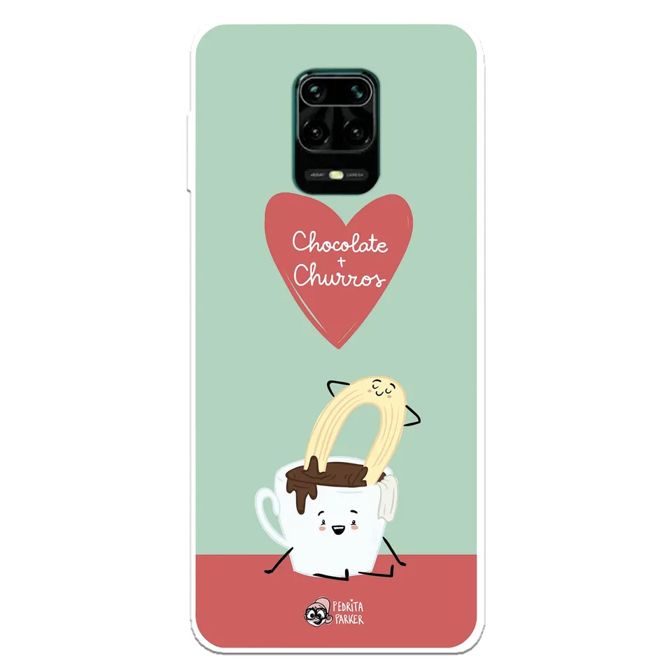 La Casa de las Carcasas Redmi Note 9S cover trasparente Cioccolato Curri
