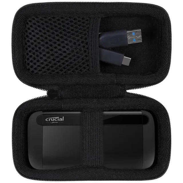 Aenllosi SSD Case Crucial X8 1TB 2TB custodia rigida EVA