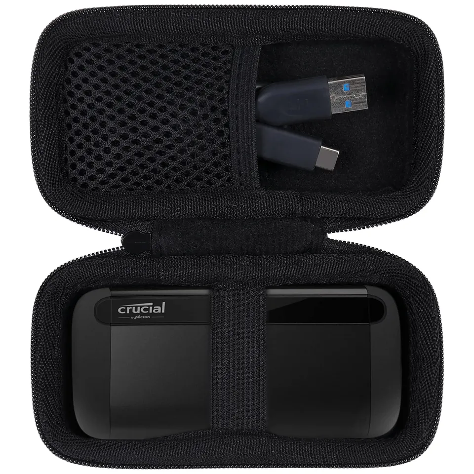 Aenllosi SSD Case Crucial X8 1TB 2TB custodia rigida EVA
