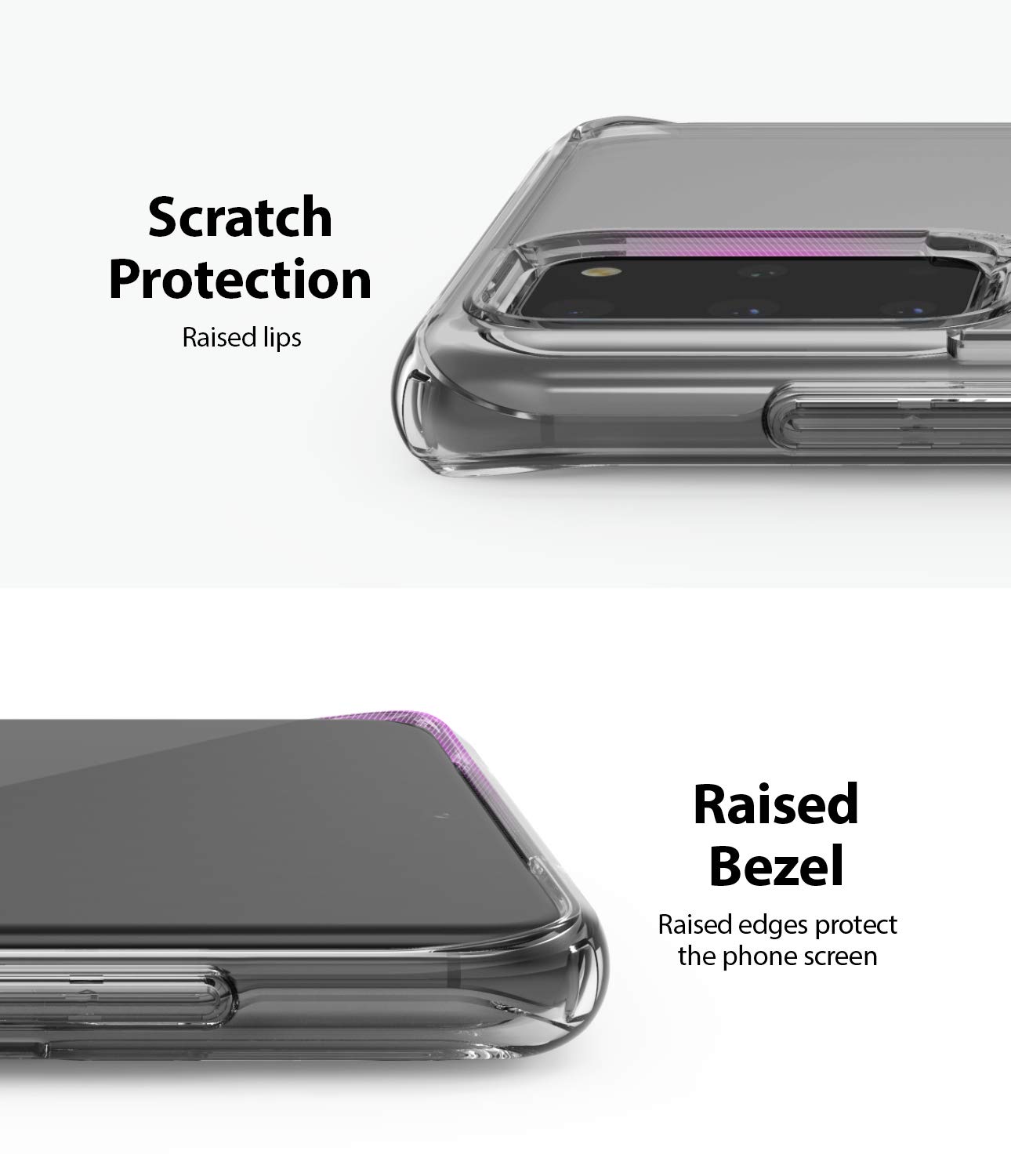 Ringke Fusion Cover Galaxy S20 Plus Trasparente Antiurto