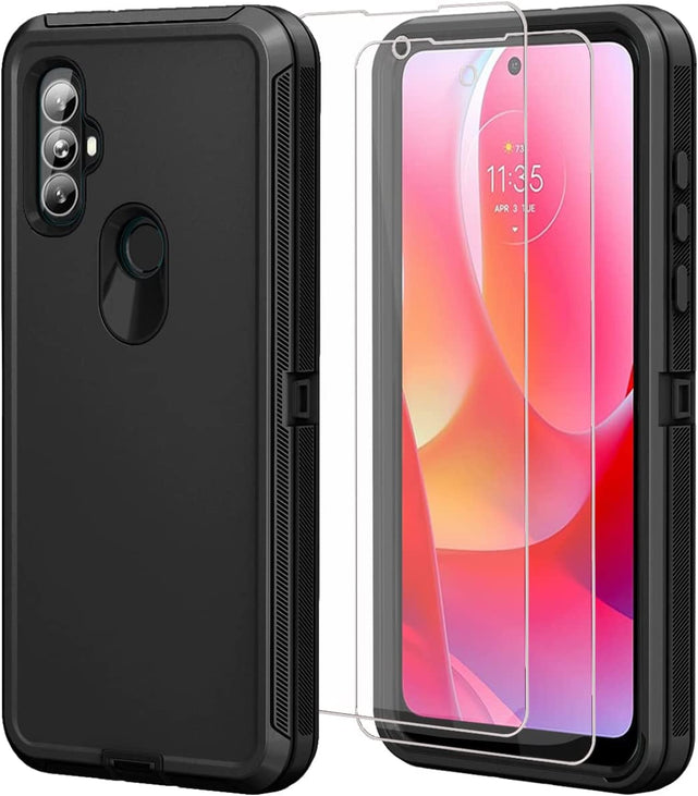 Redpepper Motorola cover Moto G Power 2022 nera 3 in 1