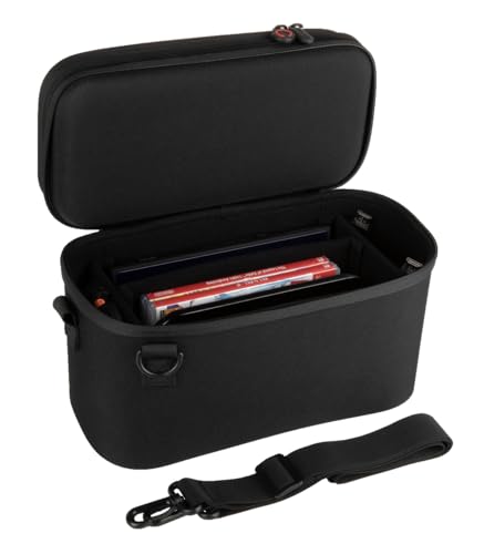 Konix Smart Carry Bag Switch 2 nera 10 giochi