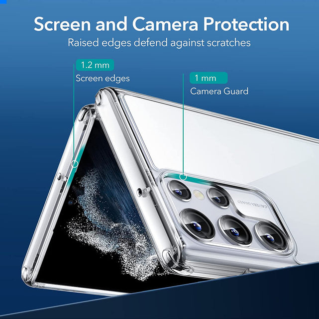 Redpepper Galaxy Cases cover Galaxy S22 Ultra stand trasparente
