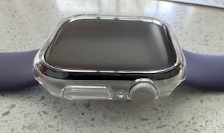 Ringke Slim Cover Apple Watch 12 46mm Matte Black Trasparente