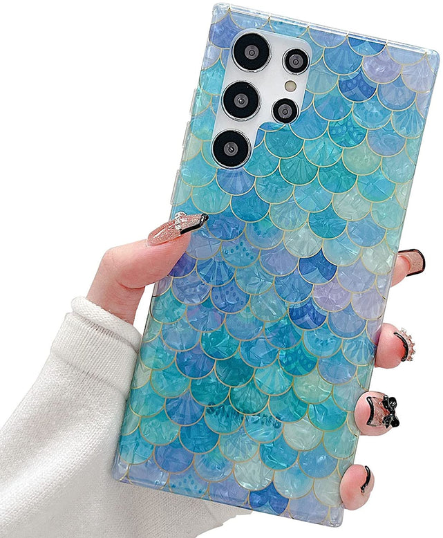 Redpepper Galaxy Cases S22 Ultra cover sirena rosa