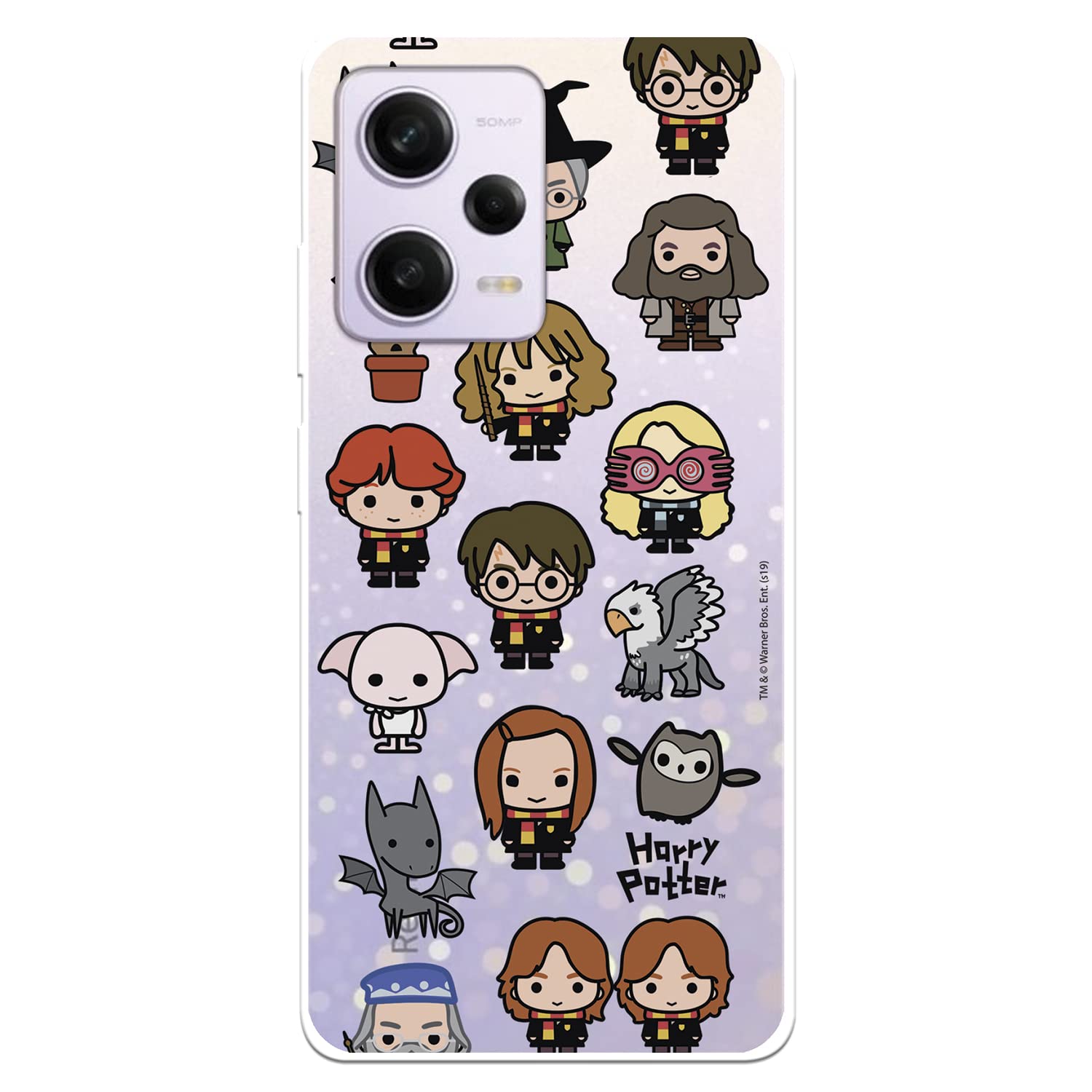 La Casa de las Carcasas Redmi Note 12 Pro 5G cover Harry Potter Personaggi