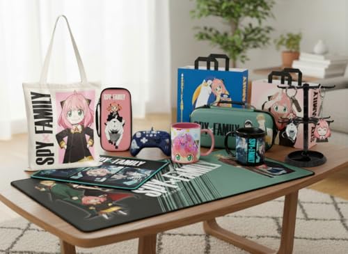 Konix Spy x Family shopper Anya rosa 40x45x20 riciclata