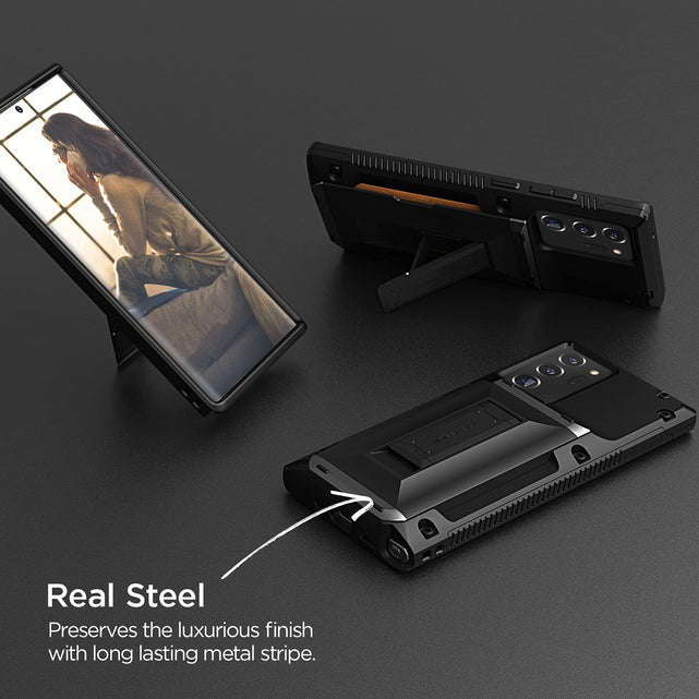 Redpepper Galaxy Note 20 Ultra cover wallet carte stand