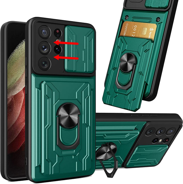 Redpepper Galaxy Cases Galaxy S21 Ultra 5G cover con stand e porta carte