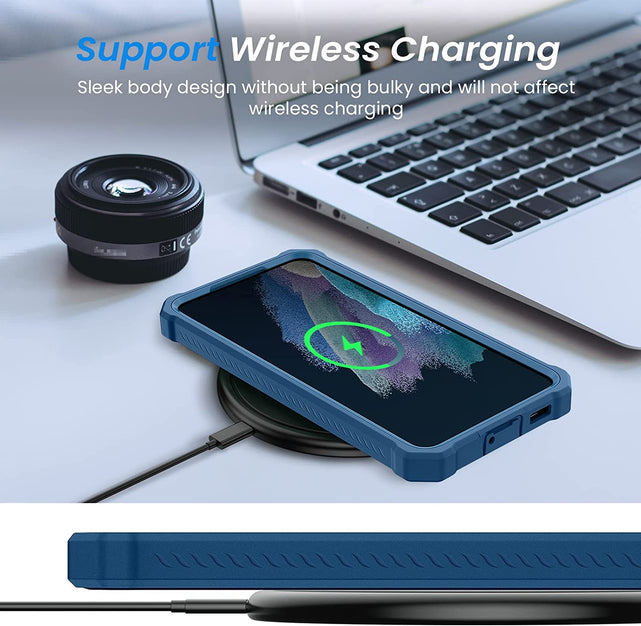 Redpepper Galaxy S22 Cover Full Body Trasparente Antiurto