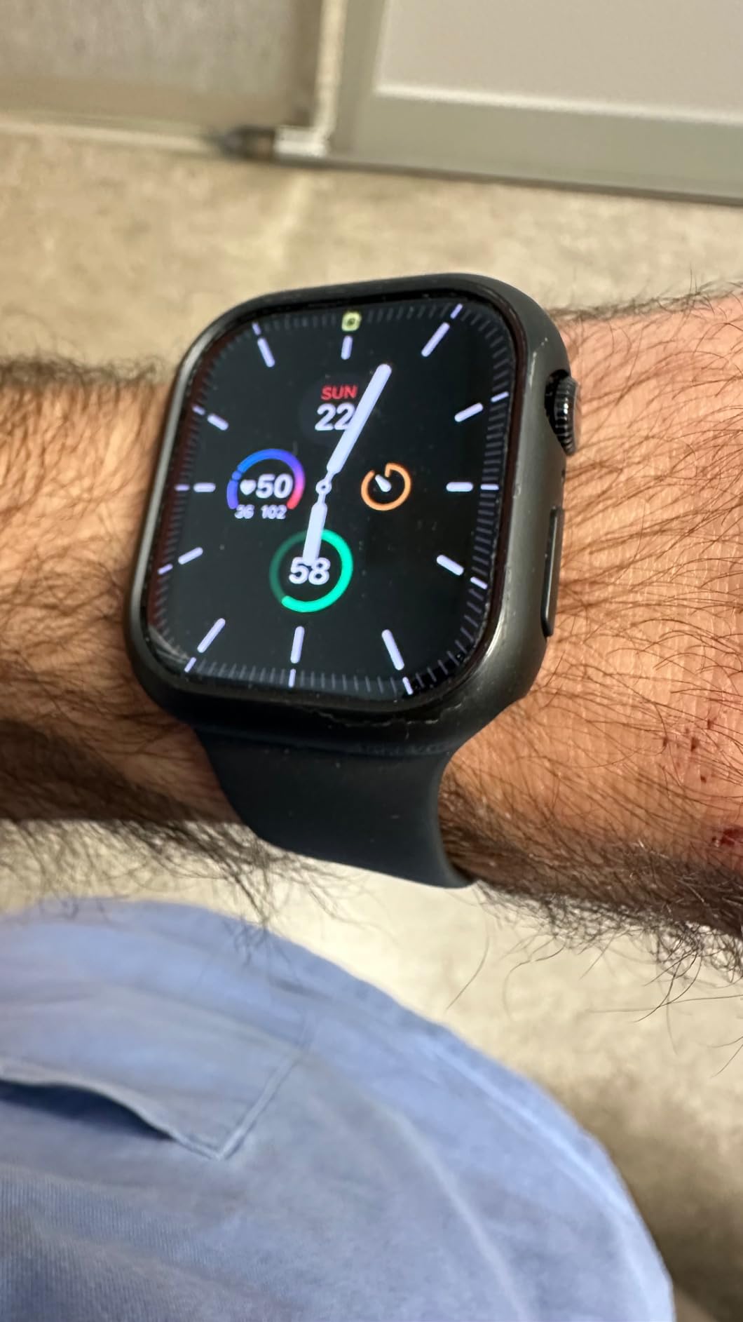 Ringke Slim Cover Apple Watch 12 46mm Matte Black Trasparente