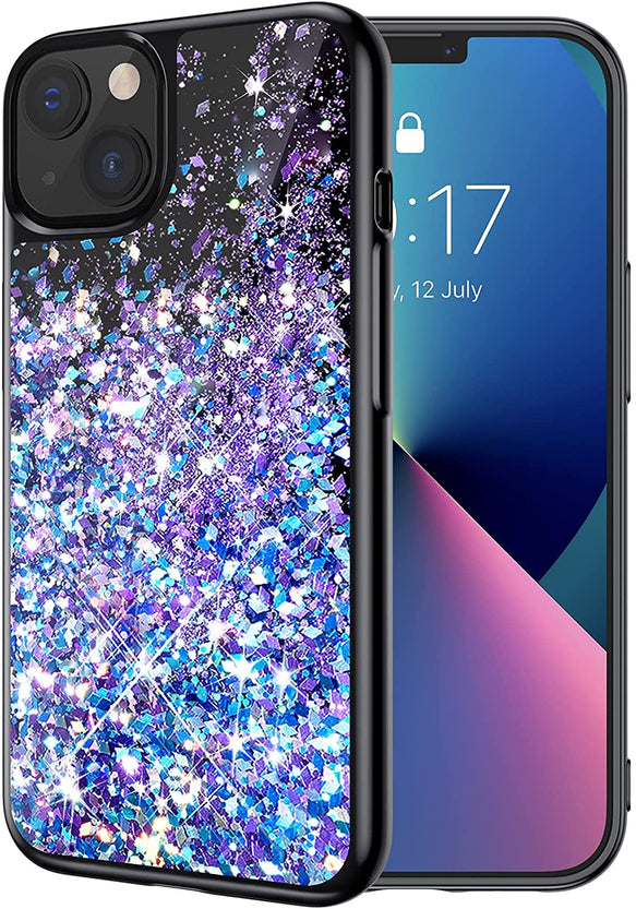 Redpepper Apple Cases 13 Mini Cover Glitter Liquida TPU