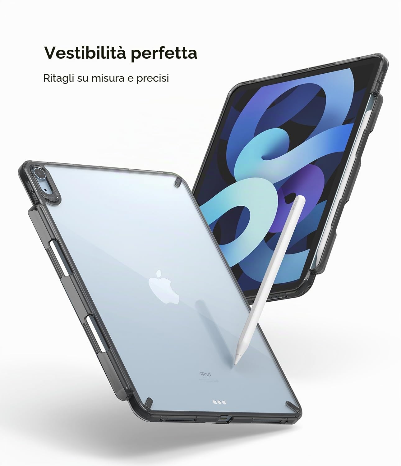 Ringke Fusion iPad Air 11 M4/M3/M2 cover smoke black PC