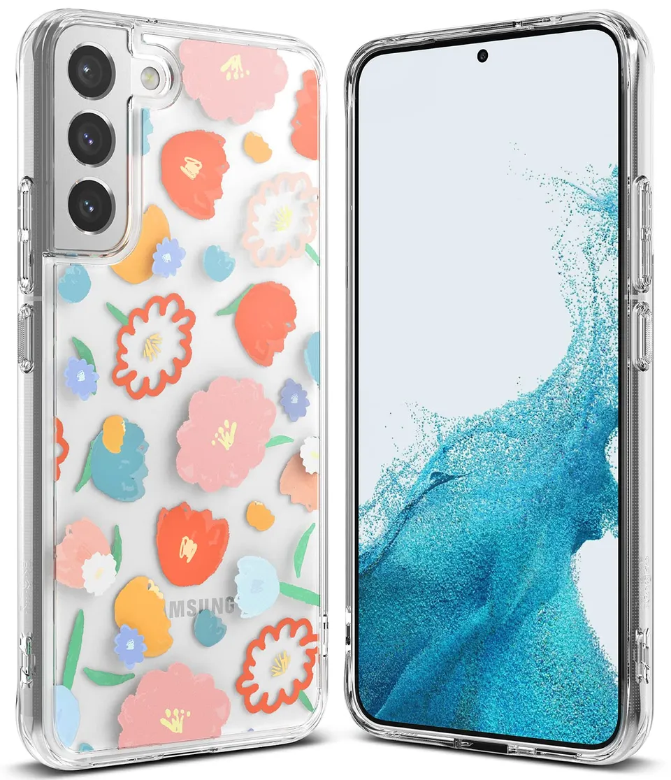 Ringke Fusion Design Cover S22 Plus 5G Floral Fiori