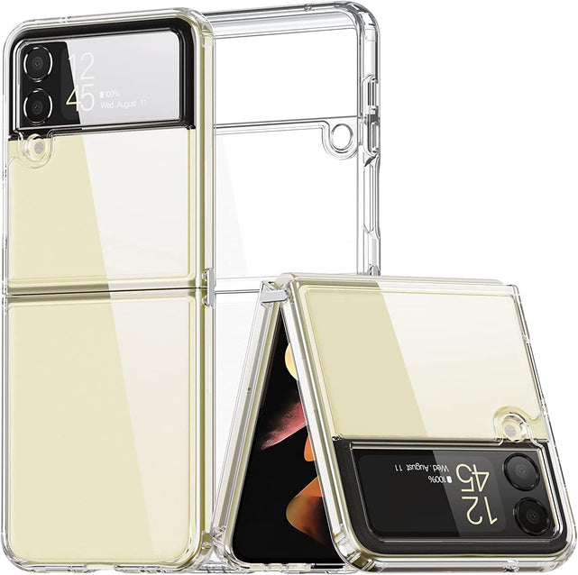 Redpepper Galaxy Z Flip 4 cover trasparente viola slim 5G