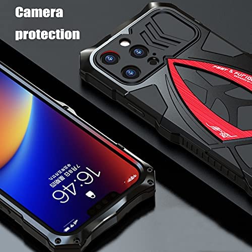 Redpepper Apple Cases iPhone 13 Pro Max cover armor nero rosso