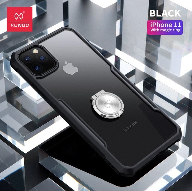 Redpepper Apple Cases iPhone 11 Pro cover ring TPU nera