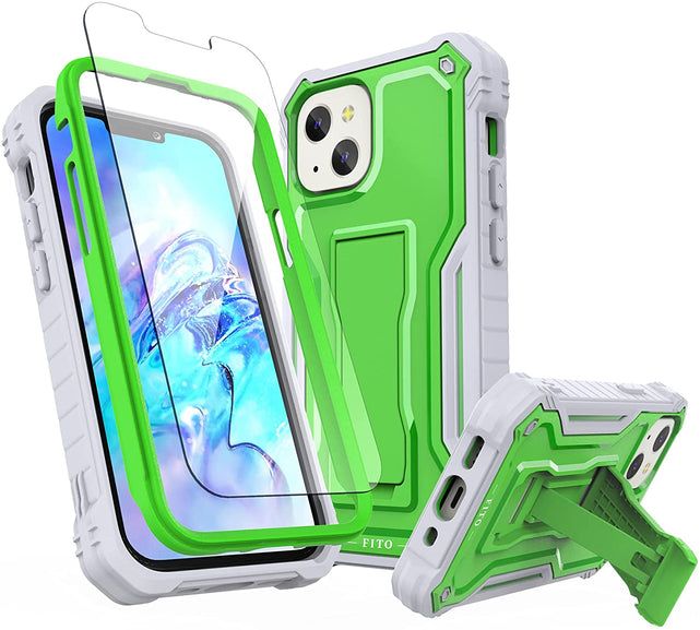 Redpepper iPhone 13 Mini cover rugged doppio strato stand