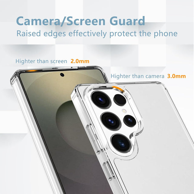 Redpepper Galaxy S25 Ultra Cover Trasparente TPU Sottile