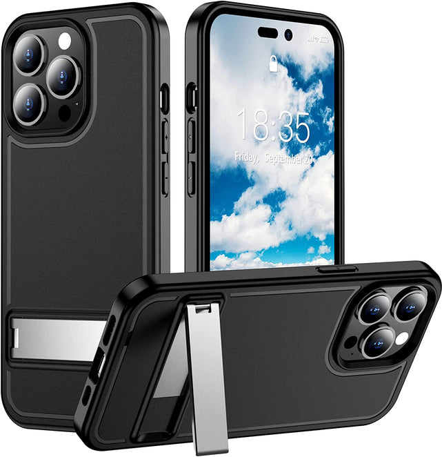 Redpepper iPhone 14 Pro Max cover blu con stand antishock
