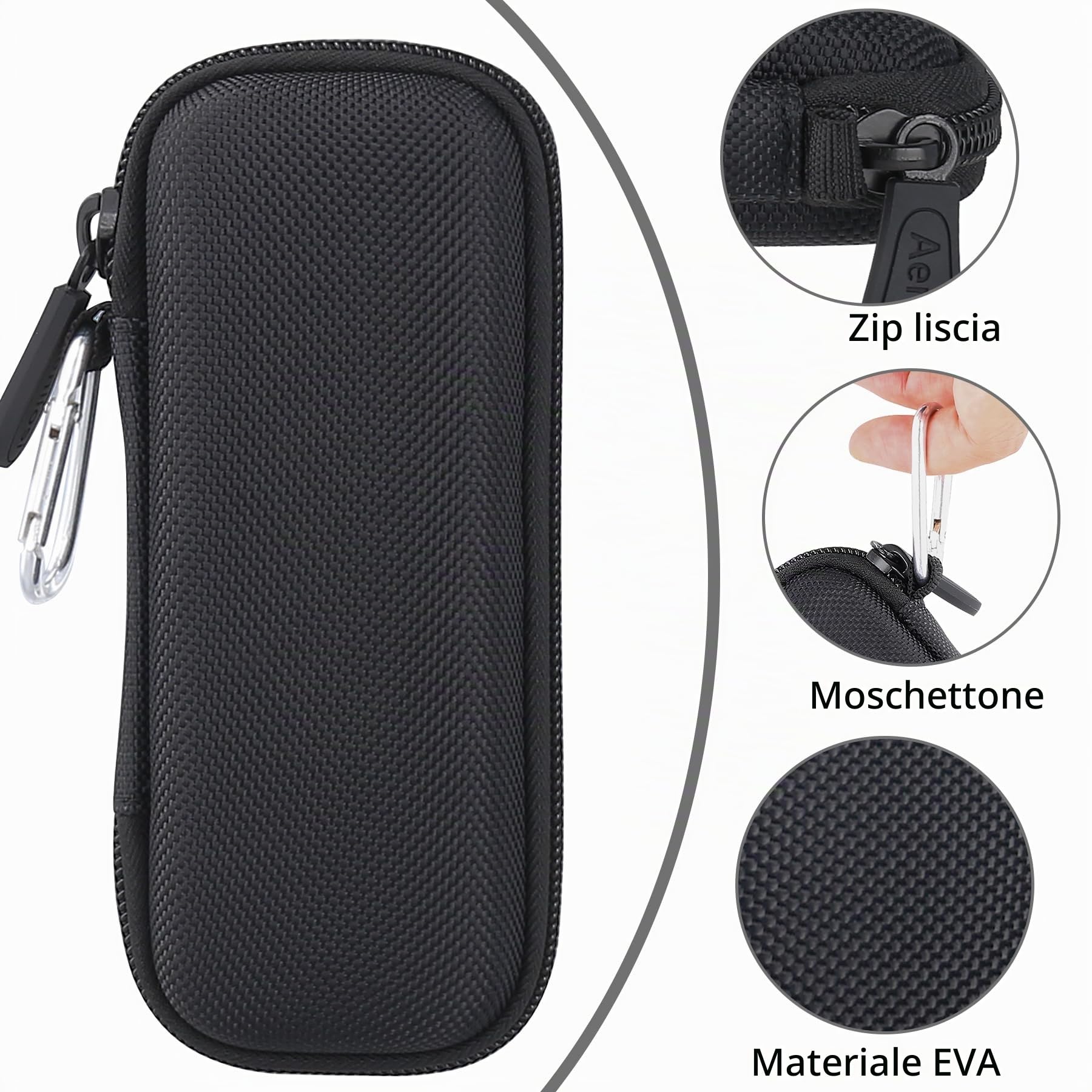 Aenllosi SSD Case custodia UGREEN M.2 NVME EVA 16,5 cm