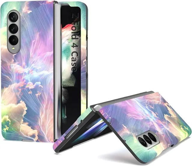 Redpepper Galaxy Custodia Z Fold 4 5G Floreale Sakura Rigida