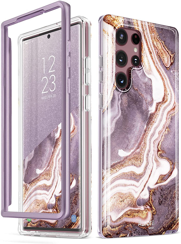 Redpepper Galaxy Cases S22 Ultra custodia marmo bianco slim