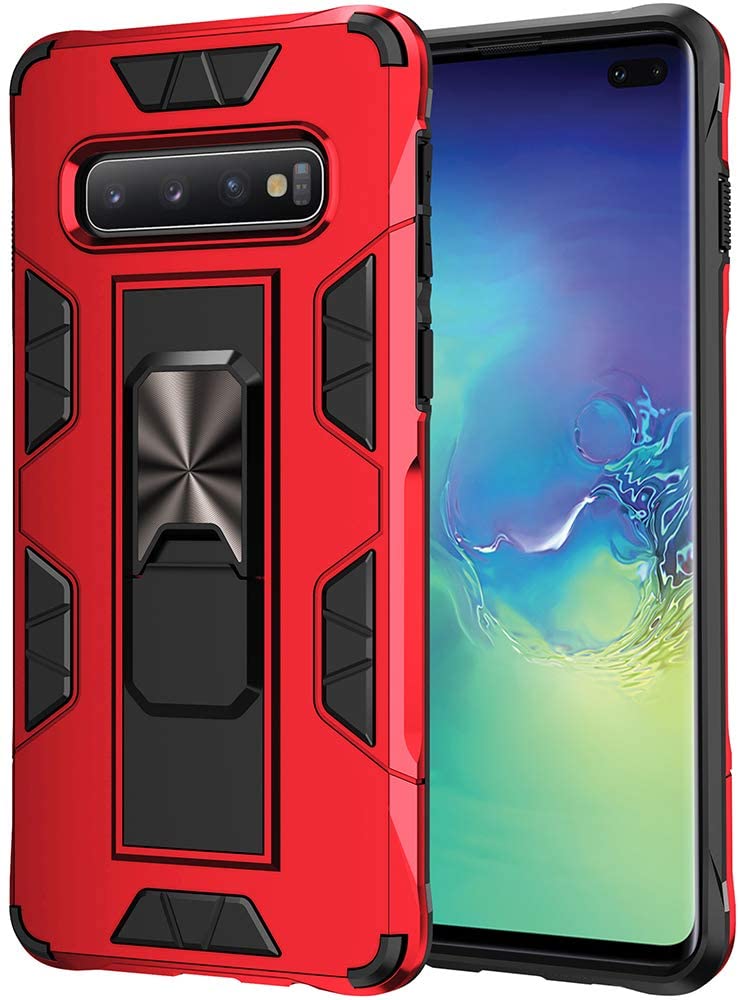 Redpepper Galaxy S10 Plus Cover Antishock con Stand Magnetico