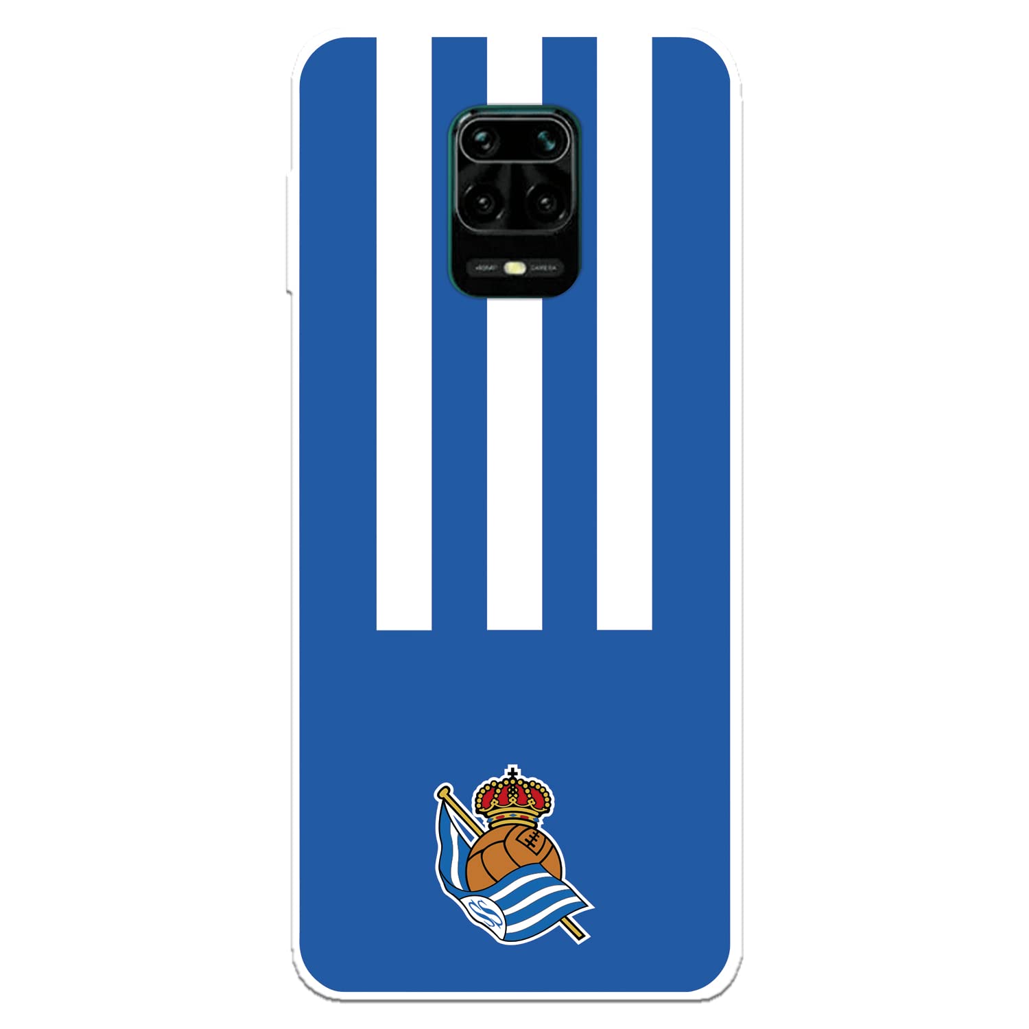 La Casa de las Carcasas Squadre Redmi Note 9S custodia Sociedad strisce