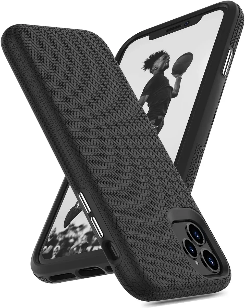 Redpepper Apple Cases Cover iPhone 11 Nero Slim Antiscivolo