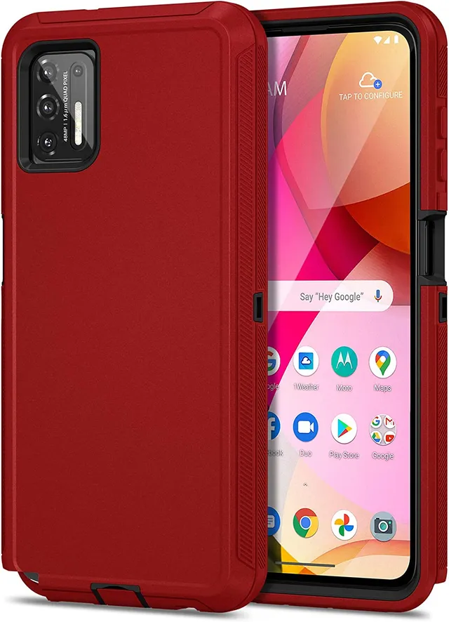 Redpepper Moto G Stylus 2021 cover blu antiurto