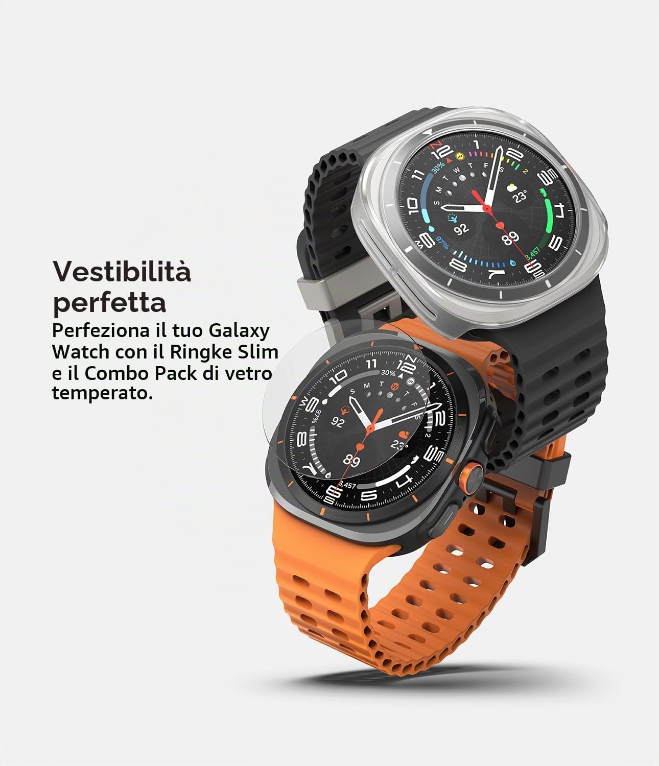 Ringke Slim cover Galaxy Watch Ultra 47mm Alpine Clear 9H