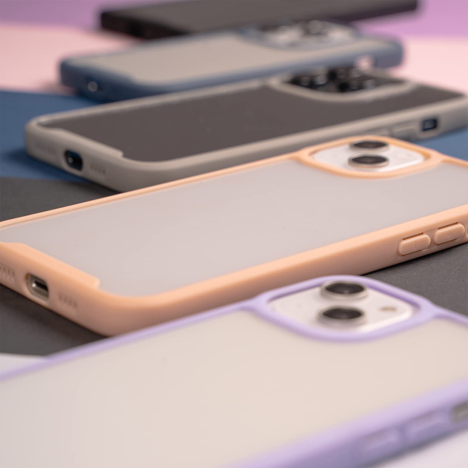 La Casa de las Carcasas Bumper custodia Galaxy A55 5G malva TPU