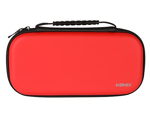 Konix Mythics Carry Bag borsa Switch OLED Lite rossa 8 giochi
