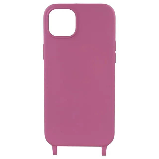 La Casa de las Carcasas Cover iPhone 15 Pro custodia ciondolo granato