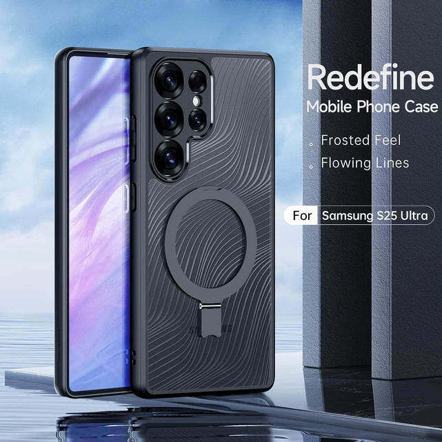 Redpepper Galaxy S25 Ultra Cover Magnetica Nera Antishock