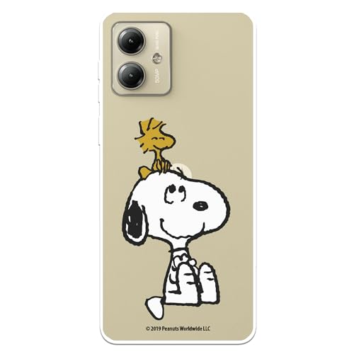 La Casa de las Carcasas Snoopy Woodstock custodia Moto G14