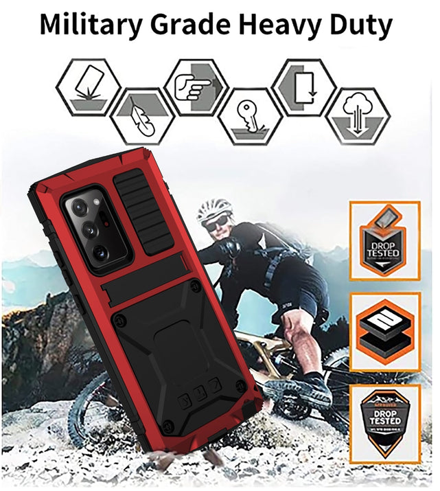 Redpepper Note 20 Ultra Cover Alluminio Nera Slim Bumper