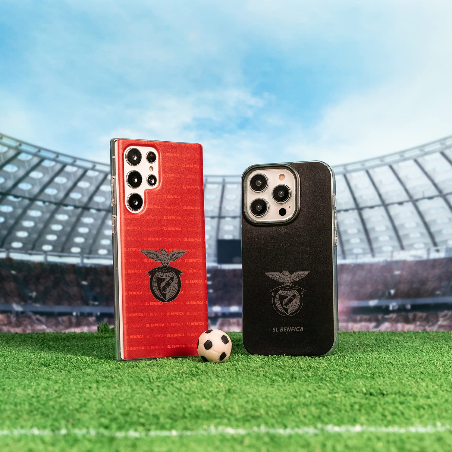 La Casa de las Carcasas Squadre Moto G14 custodia Benfica nera silicone