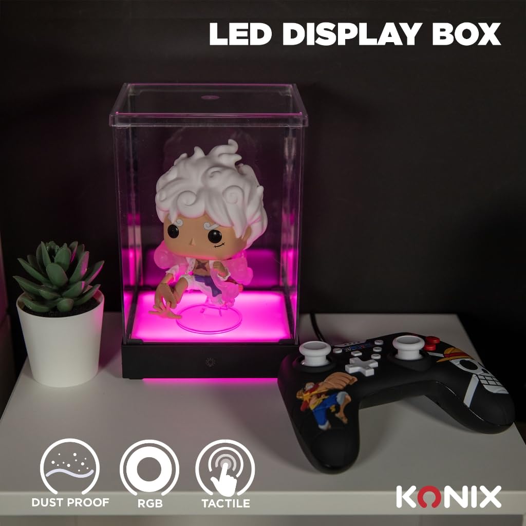 Konix Lighting vetrina LED RGB USB 9x9x14 acrilico