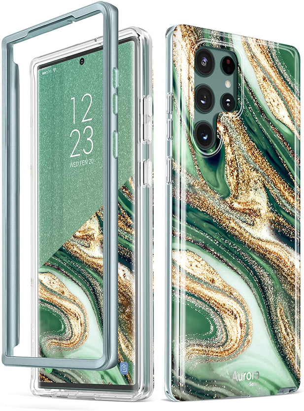 Redpepper Galaxy Cases S22 Ultra custodia marmo bianco slim