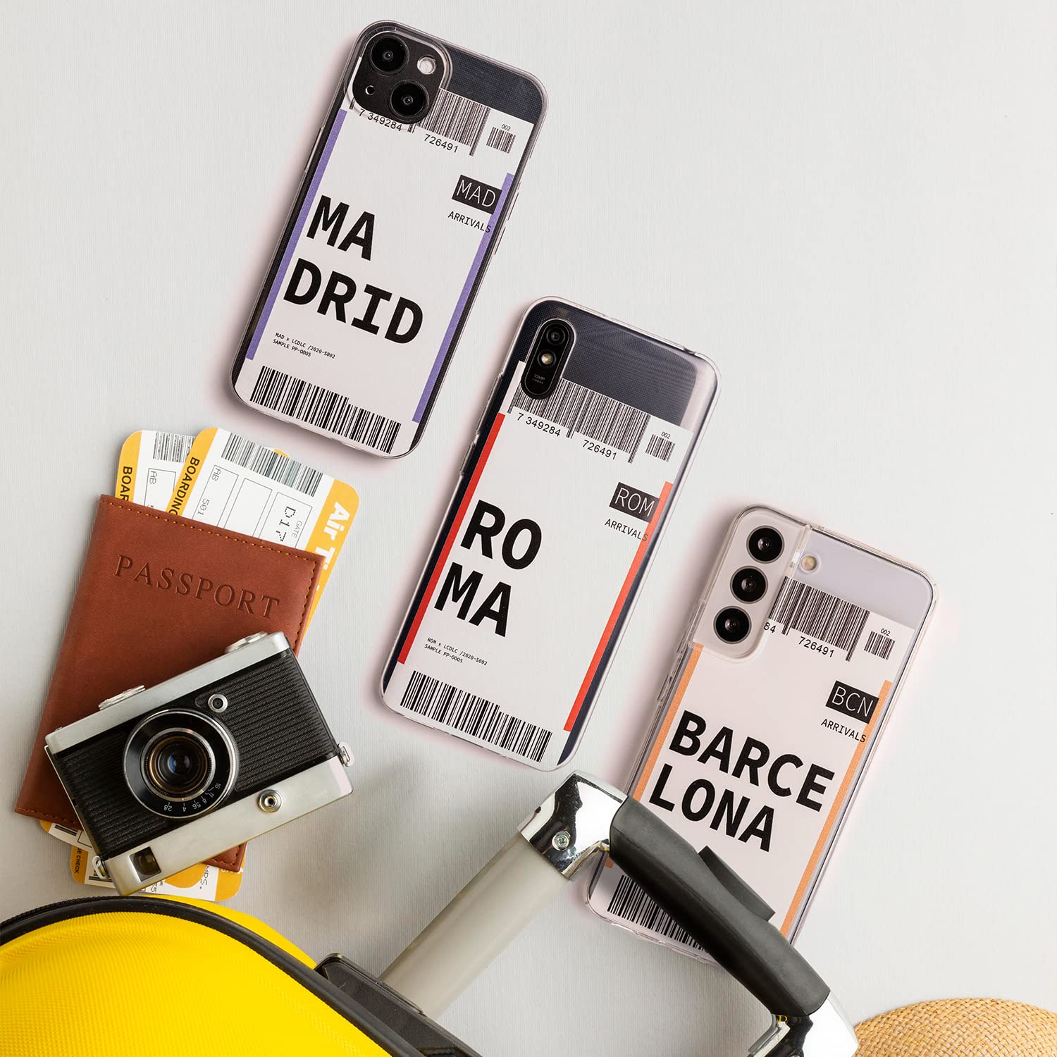 La Casa de las Carcasas Galaxy A52 cover Biglietto New York trasparente