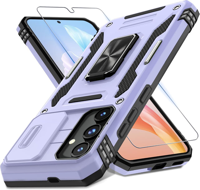 Redpepper Galaxy Cases S25 Ultra cover blu con anello