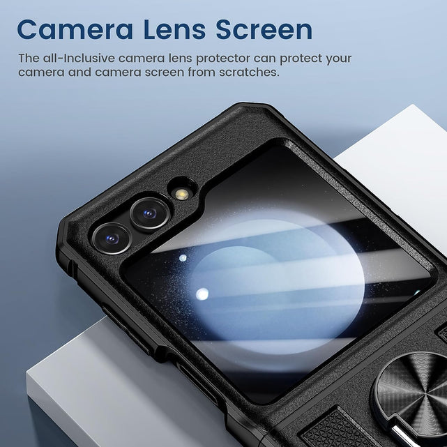 Redpepper Galaxy Z Flip 5 custodia armor cerniera anello